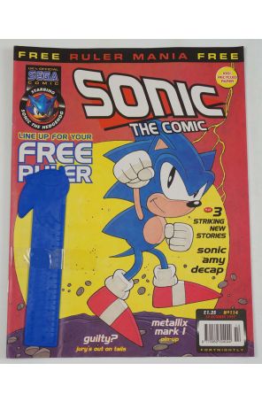 Sonic the Comic 114A published by Fleetway Quality