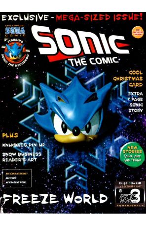 Sonic the Comic 118A published by Fleetway Quality