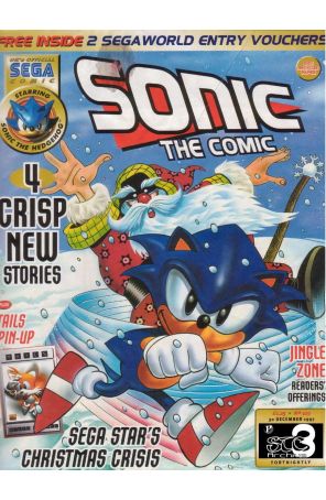 Sonic the Comic 119 published by Fleetway Quality