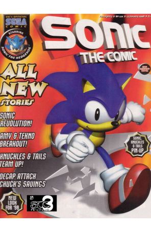 Sonic the Comic 120 published by Fleetway Quality