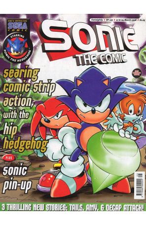 Sonic the Comic 125 published by Fleetway Quality