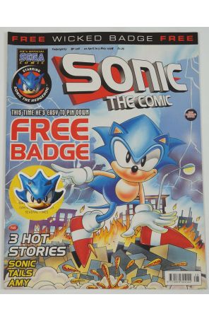 Sonic the Comic 128A published by Fleetway Quality