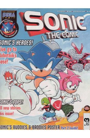 Sonic the Comic 131 published by Fleetway Quality