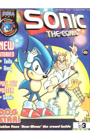 Sonic the Comic 132 published by Fleetway Quality
