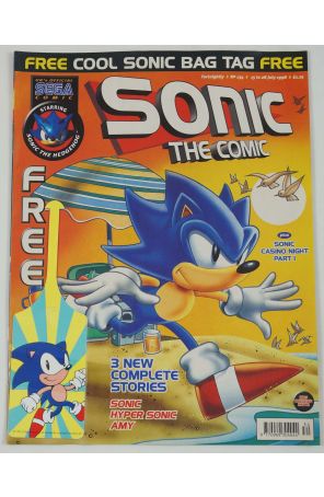 Sonic the Comic 134A published by Fleetway Quality