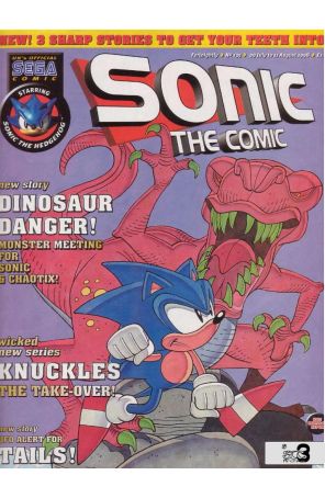 Sonic the Comic 135 published by Fleetway Quality