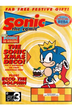 Sonic the Comic 14 published by Fleetway Quality