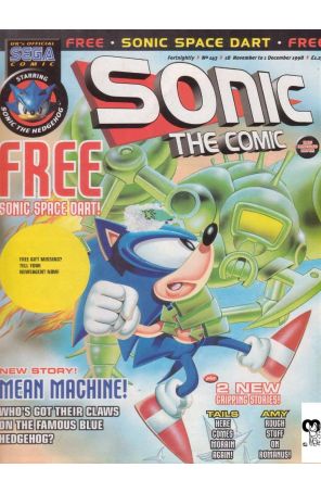 Sonic the Comic 143 published by Fleetway Quality