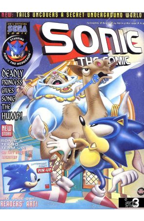 Sonic the Comic 150 published by Fleetway Quality