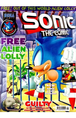 Sonic the Comic 156 published by Fleetway Quality