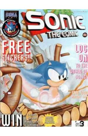 Sonic the Comic 158 published by Fleetway Quality