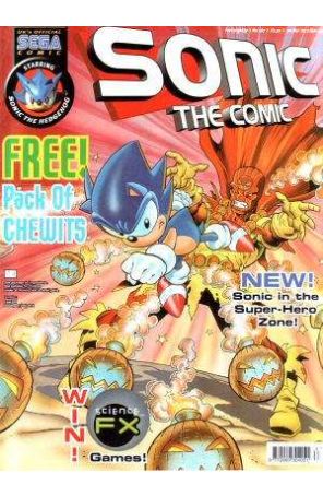 Sonic the Comic 167 published by Fleetway Quality