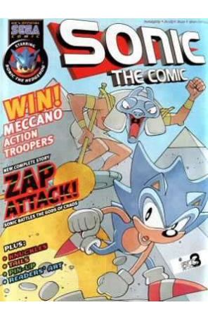 Sonic the Comic 169 published by Fleetway Quality