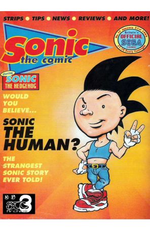 Sonic the Comic 17 published by Fleetway Quality