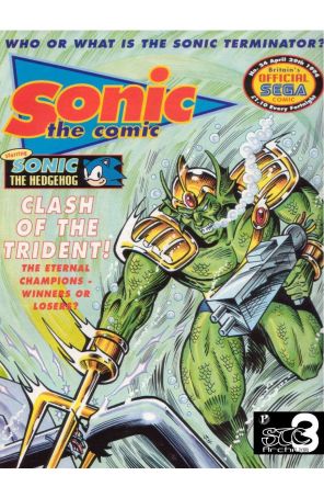 Sonic the Comic 24 published by Fleetway Quality