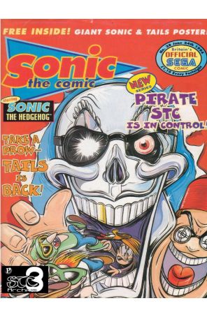Sonic the Comic 28 published by Fleetway Quality