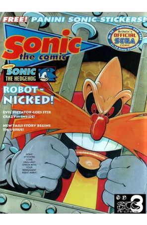 Sonic the Comic 35 published by Fleetway Quality