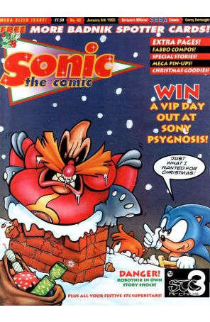 Sonic the Comic 42 published by Fleetway Quality