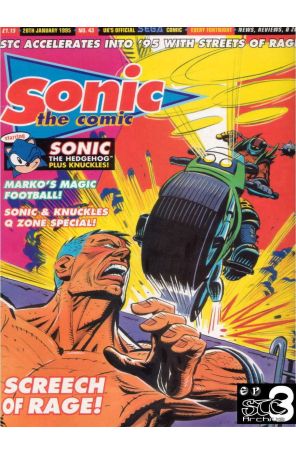 Sonic the Comic 43 published by Fleetway Quality