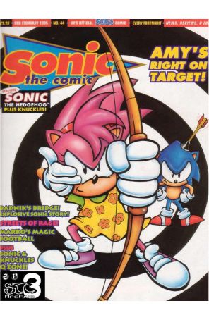 Sonic the Comic 44 published by Fleetway Quality