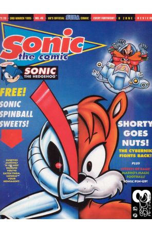 Sonic the Comic 46 published by Fleetway Quality