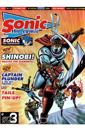 Sonic the Comic 47 published by Fleetway Quality
