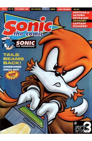 Sonic the Comic 48 published by Fleetway Quality