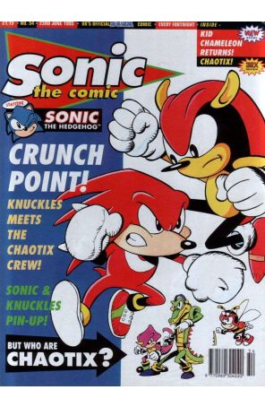 Sonic the Comic 54 published by Fleetway Quality