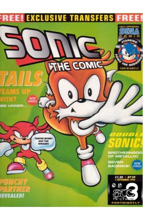 Sonic the Comic 59 published by Fleetway Quality
