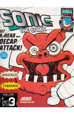 Sonic the Comic 66 published by Fleetway Quality