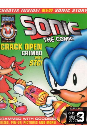 Sonic the Comic 67 published by Fleetway Quality