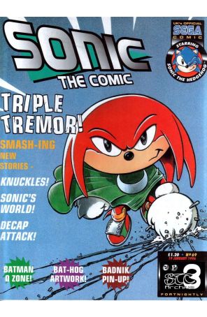 Sonic the Comic 69 published by Fleetway Quality