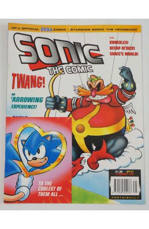 Sonic the Comic 71A published by Fleetway Quality