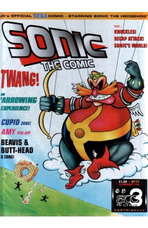 Sonic the Comic 71 published by Fleetway Quality