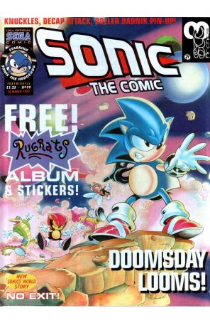Sonic the Comic 99 published by Fleetway Quality