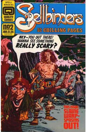 Spellbinders (Fleetway/Quality) 2 published by Fleetway Quality with cover art by Mike McMahon