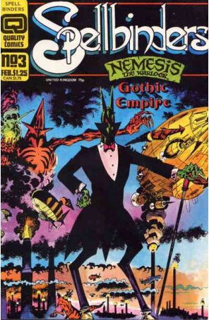Spellbinders (Fleetway/Quality) 3 published by Fleetway Quality with cover art by Bryan Talbot