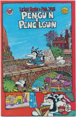Penguin And Pencilguin 2 published by Fragments West with cover art by Phil Yeh
