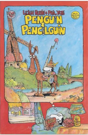 Penguin And Pencilguin 4 published by Fragments West with cover art by Phil Yeh