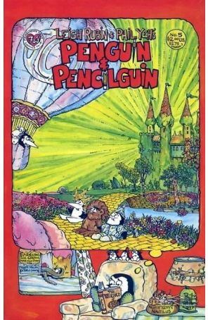 Penguin And Pencilguin 5 published by Fragments West with cover art by Phil Yeh
