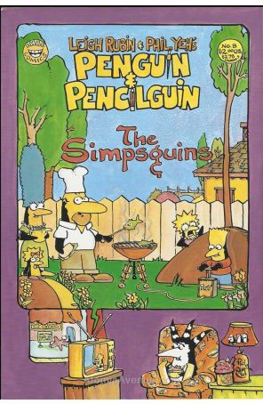 Penguin And Pencilguin 8 published by IHAC with cover art by Phil Yeh