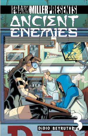 Ancient Enemies 3 published by Frank Miller Presents with cover art by Danilo Beyruth