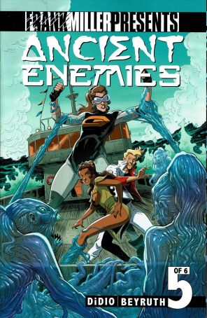 Ancient Enemies 5A published by Frank Miller Presents with cover art by Danilo Beyruth