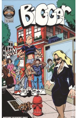Bigger 1 published by Free Lunch with cover art by Matt C. Ryan