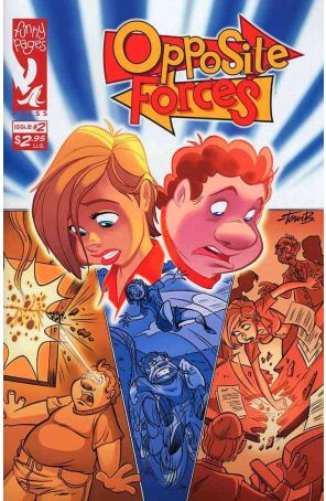 Opposite Forces 2 published by Funny Pages with cover art by Tom Bancroft