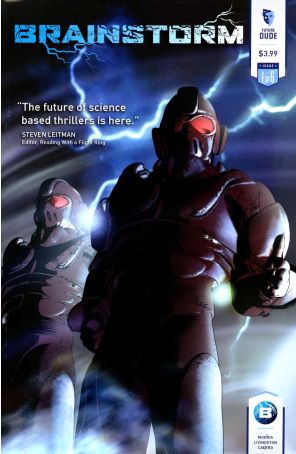 Brainstorm 1 published by FutureDude with cover art by Dennis Calero