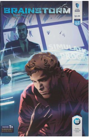 Brainstorm 4 published by FutureDude with cover art by Christopher Jones