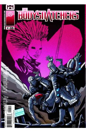 Bodysnatchers 4 published by GG Studio with cover art by Pasquale Pako Massimo
