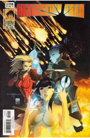 Extinction Seed 0B published by GG Studio with cover art by Giuseppe Cafaro