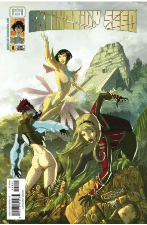 Extinction Seed 0C published by GG Studio with cover art by Pasquale Qualano